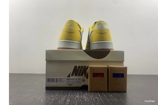 Rep DZ4137-700 OG SP Canary Low Scott Travis Retro Jordan 1 0511